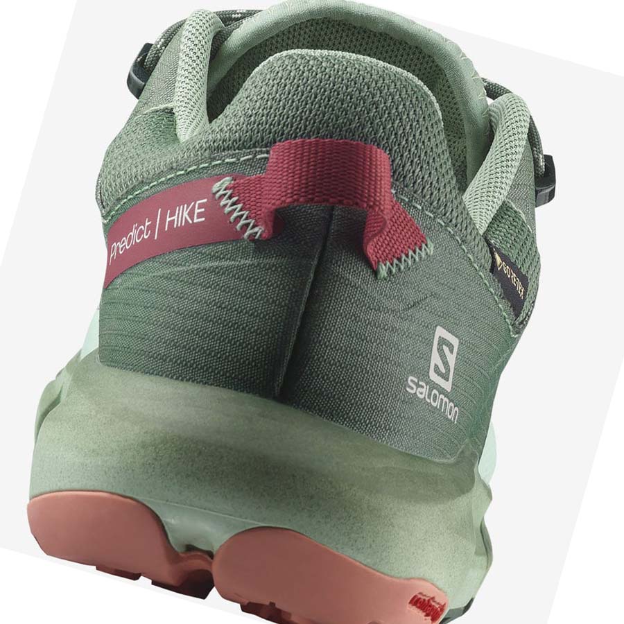 Tenis Senderismo Salomon WoPREDICT HIKE GORE-TEX Mujer Turquesa | MX 2788SGL